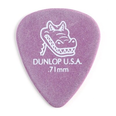 Медіатор Dunlop 417R.71.1 Gator Grip .71 mm (1 шт.) Изображение