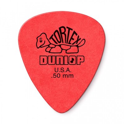 Медіатор Dunlop 418R.50.1 Tortex Standard .50 mm (1 шт.) Зображення