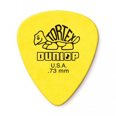 Медіатор Dunlop 418R.73.1 Tortex Standard .73 mm (1 шт.) Зображення