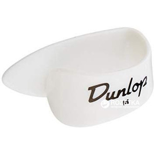 Медіатор Dunlop White Thumb Medium (1 шт.) Изображение