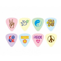 Медіатор в асортименті D'Andrea PL-MD Peace & Love Medium Зображення