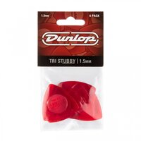 Медіатори Dunlop 473P1.5 TRI STUBBY PCK-6 Зображення