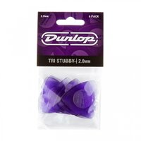 Медіатори Dunlop 473P2.0 TRI STUBBY PCK-6 Изображение