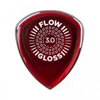 Медіатори DUNLOP FLOW GLOSS PICK 3.0MM (3шт.) Изображение