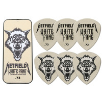 Набір медіаторів Dunlop PH122T.73 James Hetfield White Fang Flow 0.73mm (6шт.) Зображення
