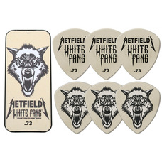 Набор медиаторов Dunlop PH122T.73 James Hetfield White Fang Flow 0.73mm (6шт.) Изображение