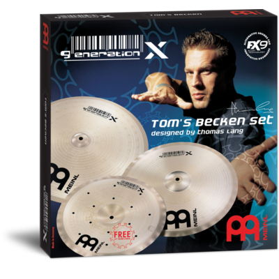 Набір тарілок Meinl GX-TB14/17/18 Generation X Toms Becken Set 14/17/18 Зображення