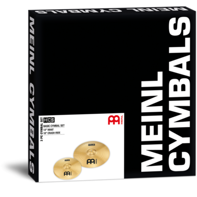 Набор тарелок Meinl HCS1418 HCS Basic Cymbal Set (14 Hihat, 18 Crash-Ride) Изображение