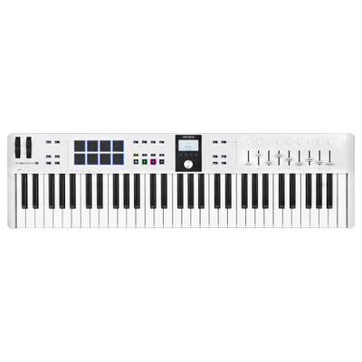 MIDI-клавіатура Arturia KeyLab Essential 61 mk3 White Зображення