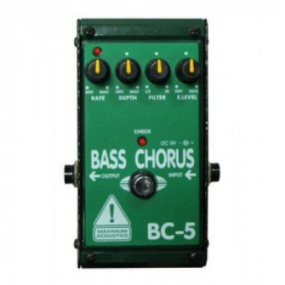 Бас-гитарная педаль эффектов Maximum Acoustics BC-5 Bass Chorus Изображение