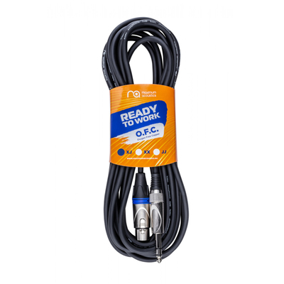 Кабель мікрофонний Maximum Acoustics MIC.XJ5 (Blue) (OFC) Зображення