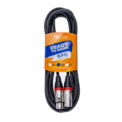 Кабель микрофонный Maximum Acoustics MIC.XX3 (Red) (OFC) Изображение