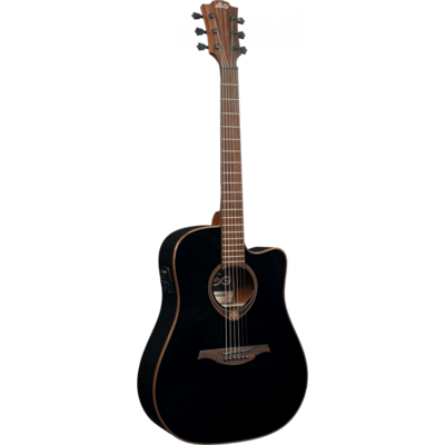 Электроакустическая гитара Lag Tramontane T118DCE-BLK Изображение