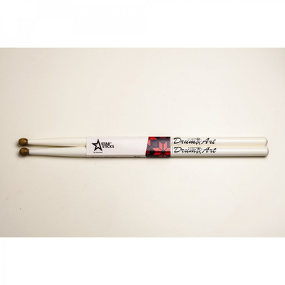 Барабанные палочки StarSticks DrumArt Corps White Изображение