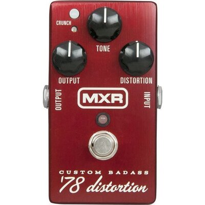 Педаль ефектів Dunlop M78 MXR Custom Badass 78 Distortion Зображення