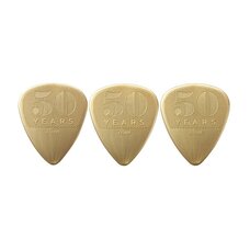 Набір медіаторів Dunlop 4429 50th Anniversary Gold Nylon Изображение