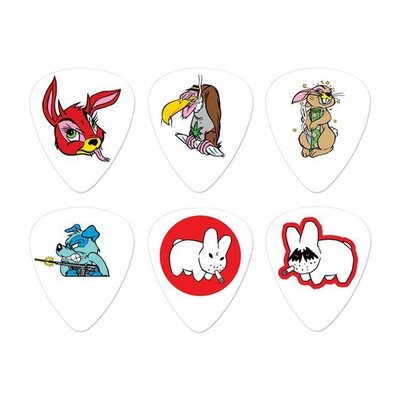Набір медіаторів Dunlop BL109 Frank Kozik Picks Cabinet Изображение