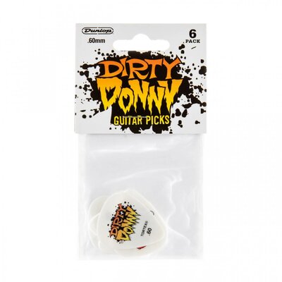 Набір медіаторів Dunlop DIRTY DONNY SERIES 1 BL111P.60 (6шт.) Зображення