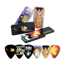 Набір медіаторів Dunlop JH-PT24 Jimi Hendrix Collector Series Cabinet Зображення