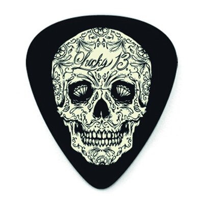 Набір медіаторів Dunlop L14R1.0 Lucky 13 Dead Wood Изображение