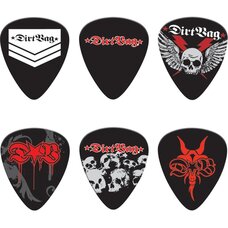 Набор медиаторов Dunlop Tortex Dirtbag Army Logo DRB06R .50mm (36шт) Изображение