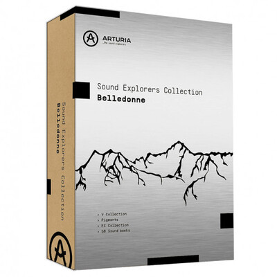 Набір програмного забезпечення Arturia Sound Explorers Collection 2 - Belledonne (без SSD) Зображення