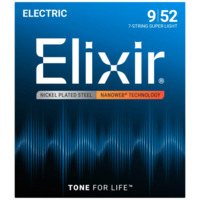 Струны для 7-струнной электрогитары Elixir EL NW SL 7 strings Изображение