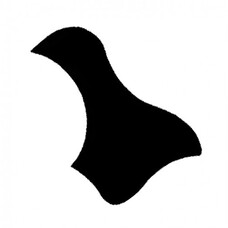 Накладка на деку гитары Alfabeto BIRD-BK Изображение