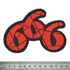 Нашивка 666 Изображение