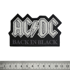 Нашивка AC/DC "Back In Black" Изображение