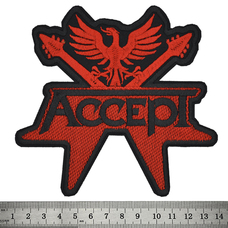 Нашивка Accept (guitar with eagle) Изображение