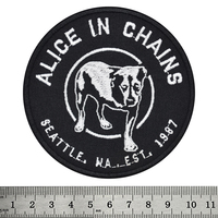 Нашивка Alice in Chains (Seattle WA. EST.1987) Изображение