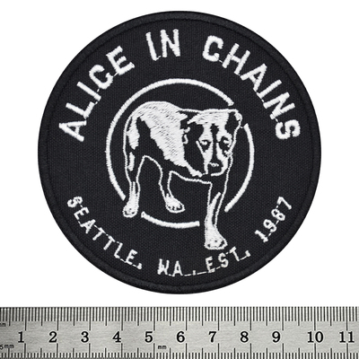 Нашивка Alice in Chains (Seattle WA. EST.1987) Изображение