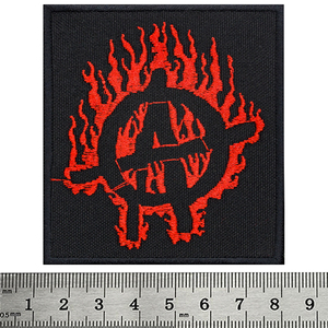 Нашивка Anarchy in flame (pt-038) Изображение