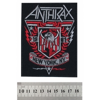 Нашивка Anthrax - New York 1981 Изображение