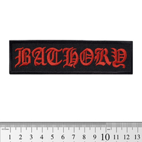 Нашивка Bathory (red logo) (pt-010) Изображение