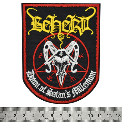 Нашивка Beherit "Dawn Of Satan’s Millennium" Зображення