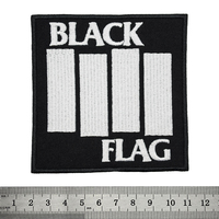 Нашивка Black Flag (logo) (PS-036) Зображення
