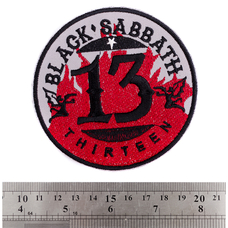 Нашивка Black Sabbath "13" Изображение