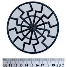 Нашивка Чёрное Солнце Изображение