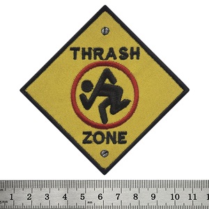 Нашивка D.R.I. "Thrash Zone" (PS-128) Изображение