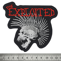 Нашивка The Exploited "Beat The Bastards" фігурна Зображення