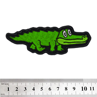 Нашивка King Gizzard And The Lizard Wizard (green gator) (PS-135) Зображення
