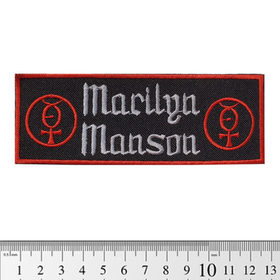 Нашивка Marilyn Manson (logo) (pt-007) Зображення