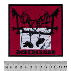 Нашивка Mayhem "Deathcrush" Изображение