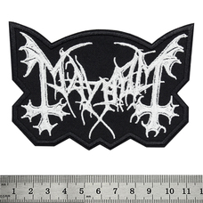 Нашивка Mayhem (logo) RW Изображение