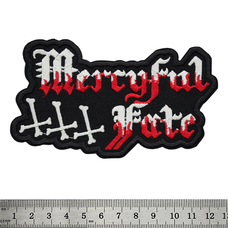 Нашивка Mercyful Fate (logo and inverted crosses) Изображение