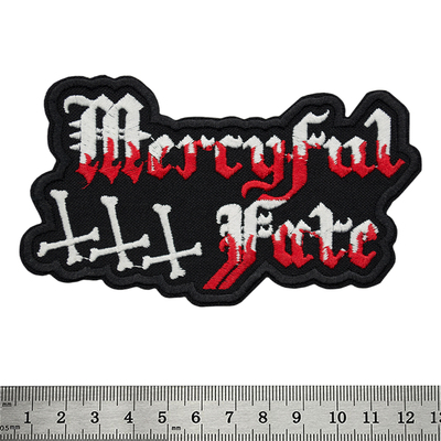 Нашивка Mercyful Fate (logo and inverted crosses) Изображение