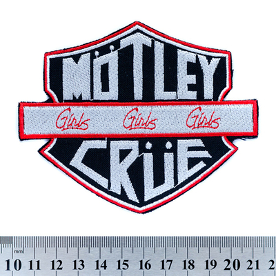 Нашивка Motley Crue (black) Зображення