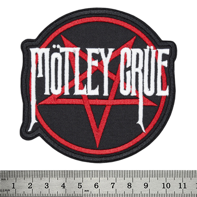 Нашивка Motley Crue (red pentagram) Зображення